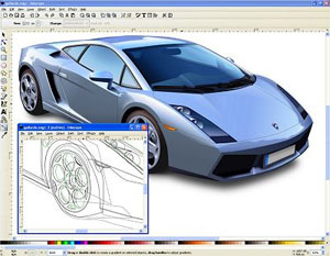 Lamborghini imagen vectorial